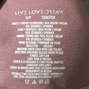 Aeropostale Intimates & Sleepwear - Mauve Stretchy Seamless Lacy Bralette Aeropostale Intimates & Sleepwear - Mauve Stretchy Seamless Lacy Bralette